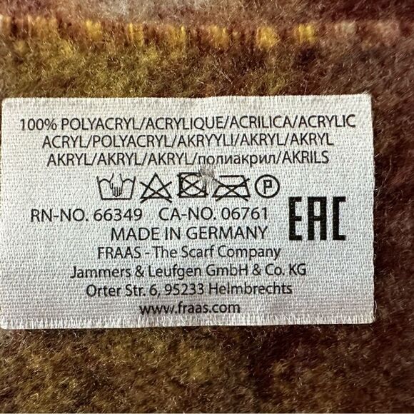 FRAAS Water Colour Dottie Oversized Cashmink® Scarf for Women - Made in Germany - Picture 6 of 8